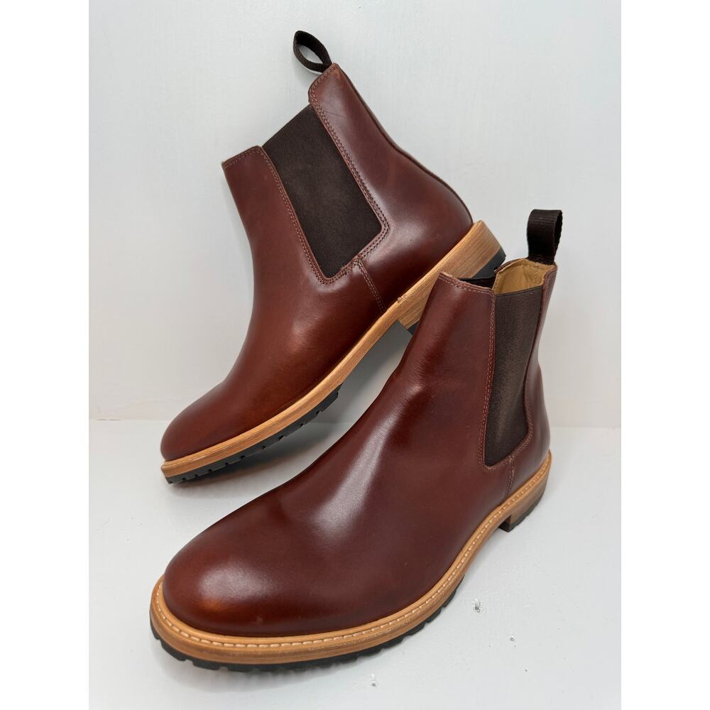 Nisolo Marco Everyday Chelsea Boot Terracotta Leather Men’s Size 9 New